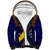(Custom Personalised) Papua New Guinea Sherpa Hoodie Manus Province Mix Coat Of Arms Polynesian Art - Wonder Print Shop