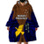 (Custom Personalised) Papua New Guinea Wearable Blanket Hoodie Manus Province Mix Coat Of Arms Polynesian Art - Wonder Print Shop
