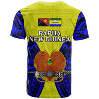 Papua New Guinea T Shirt Morobe Province Mix Coat Of Arms Polynesian Art - Wonder Print Shop