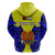 Custom Papua New Guinea Hoodie Morobe Province Mix Coat Of Arms Polynesian Art - Wonder Print Shop