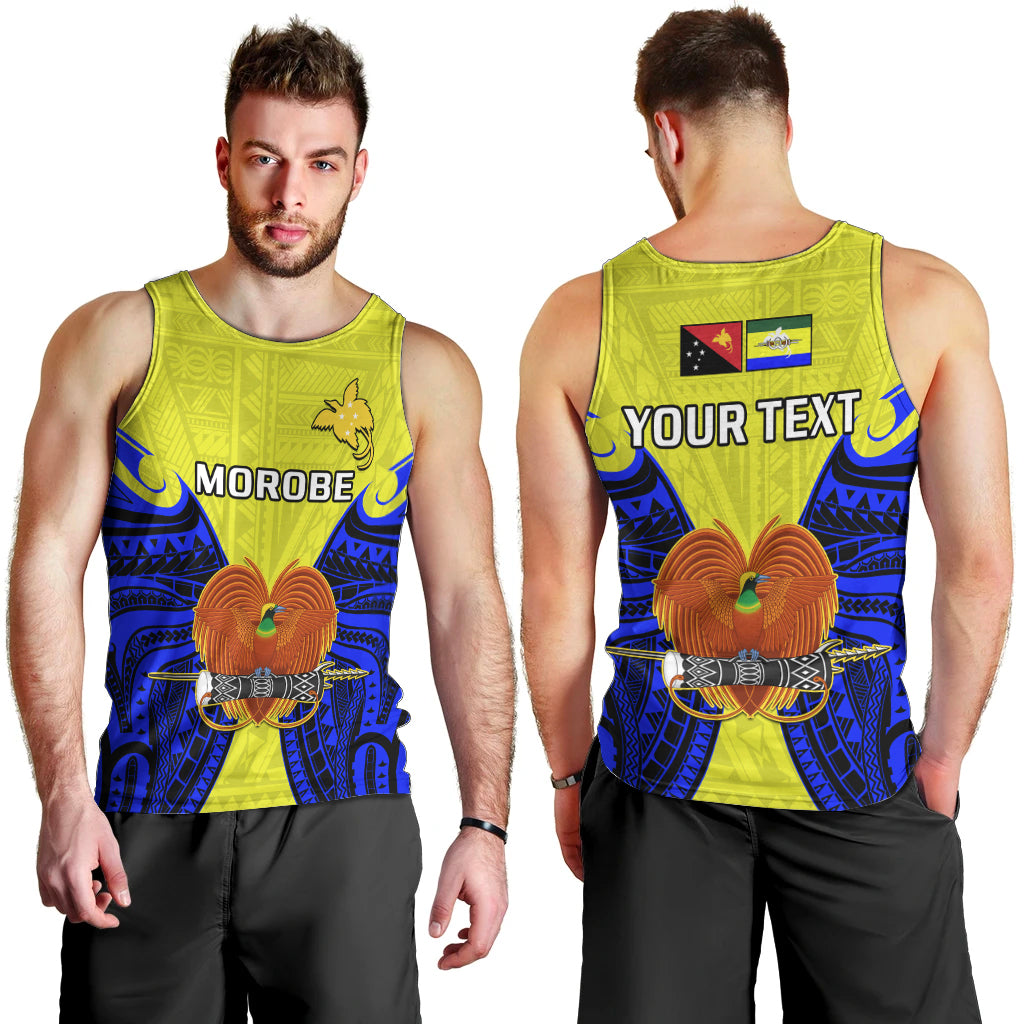custom-personalised-papua-new-guinea-men-tank-top-morobe-province-mix-coat-of-arms-polynesian-art