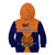 Papua New Guinea Kid Hoodie New Ireland Province Mix Coat Of Arms Polynesian Art - Wonder Print Shop