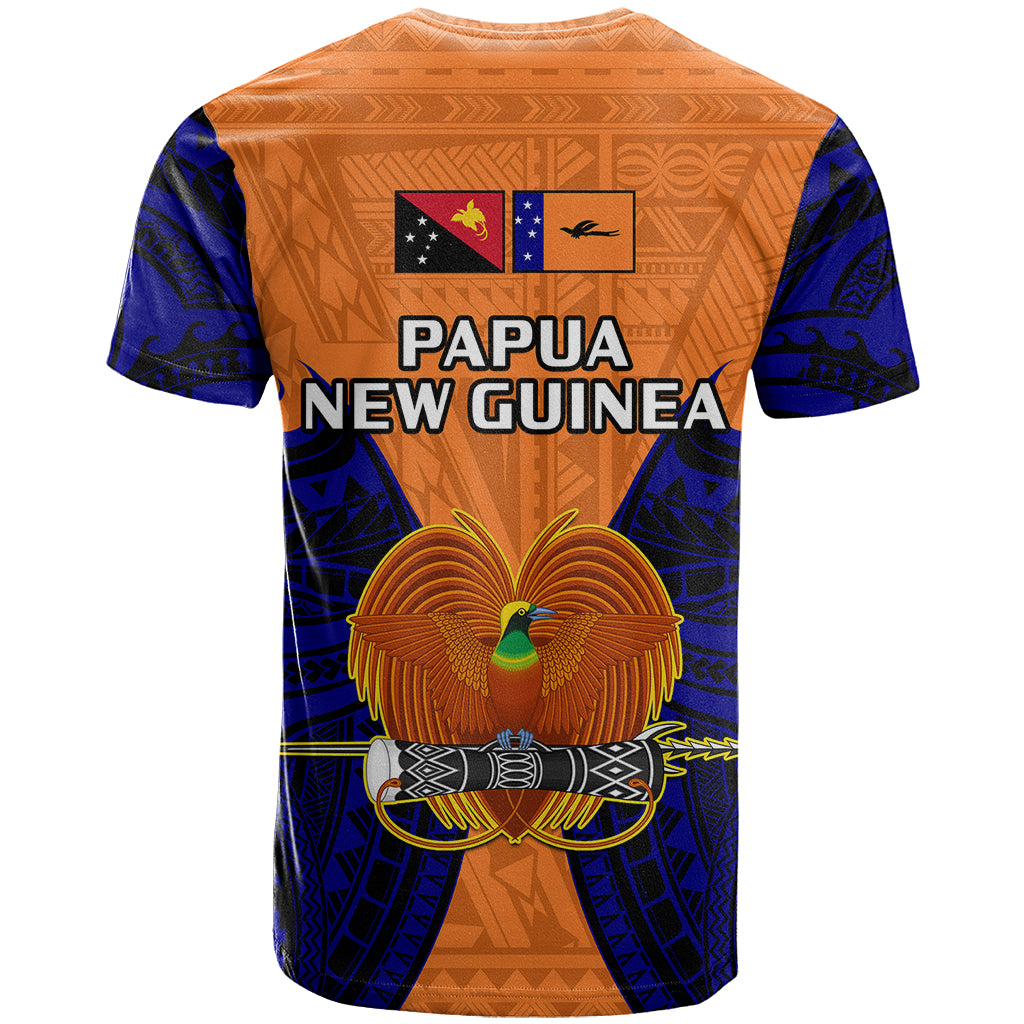 Papua New Guinea T Shirt New Ireland Province Mix Coat Of Arms Polynesian Art - Wonder Print Shop
