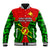 Papua New Guinea Baseball Jacket Southern Highlands Province Mix Coat Of Arms Polynesian Art - Wonder Print Shop