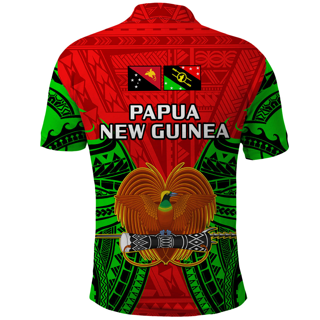 Papua New Guinea Polo Shirt Southern Highlands Province Mix Coat Of Arms Polynesian Art - Wonder Print Shop