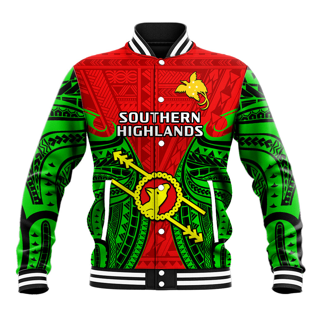 custom-personalised-papua-new-guinea-baseball-jacket-southern-highlands-province-mix-coat-of-arms-polynesian-art