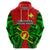 Custom Papua New Guinea Hoodie Southern Highlands Province Mix Coat Of Arms Polynesian Art - Wonder Print Shop