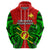 Custom Papua New Guinea Hoodie Southern Highlands Province Mix Coat Of Arms Polynesian Art - Wonder Print Shop