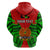 Custom Papua New Guinea Hoodie Southern Highlands Province Mix Coat Of Arms Polynesian Art - Wonder Print Shop