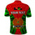 Custom Papua New Guinea Polo Shirt Southern Highlands Province Mix Coat Of Arms Polynesian Art - Wonder Print Shop