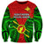 (Custom Personalised) Papua New Guinea Sweatshirt Southern Highlands Province Mix Coat Of Arms Polynesian Art - Wonder Print Shop
