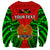 (Custom Personalised) Papua New Guinea Sweatshirt Southern Highlands Province Mix Coat Of Arms Polynesian Art - Wonder Print Shop