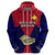 Custom Papua New Guinea Hoodie West New Britain Province Mix Coat Of Arms Polynesian Art - Wonder Print Shop