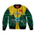 Papua New Guinea Bomber Jacket Hela Province Mix Coat Of Arms Polynesian Art - Wonder Print Shop