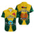 Papua New Guinea Hawaiian Shirt Hela Province Mix Coat Of Arms Polynesian Art - Wonder Print Shop