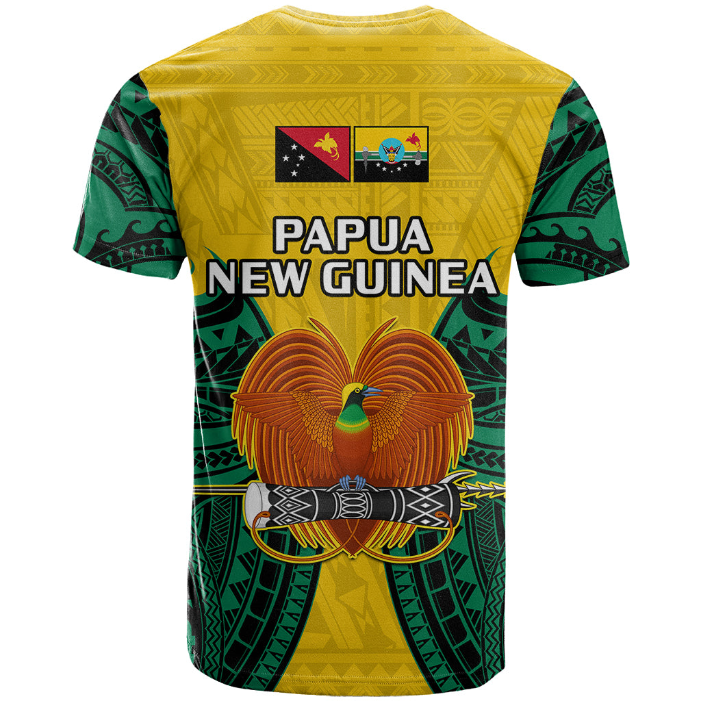 Papua New Guinea T Shirt Hela Province Mix Coat Of Arms Polynesian Art - Wonder Print Shop