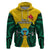 Custom Papua New Guinea Hoodie Hela Province Mix Coat Of Arms Polynesian Art - Wonder Print Shop