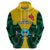 Custom Papua New Guinea Hoodie Hela Province Mix Coat Of Arms Polynesian Art - Wonder Print Shop