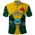 Custom Papua New Guinea Polo Shirt Hela Province Mix Coat Of Arms Polynesian Art - Wonder Print Shop