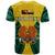 Custom Papua New Guinea T Shirt Hela Province Mix Coat Of Arms Polynesian Art - Wonder Print Shop