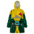 (Custom Personalised) Papua New Guinea Wearable Blanket Hoodie Hela Province Mix Coat Of Arms Polynesian Art - Wonder Print Shop