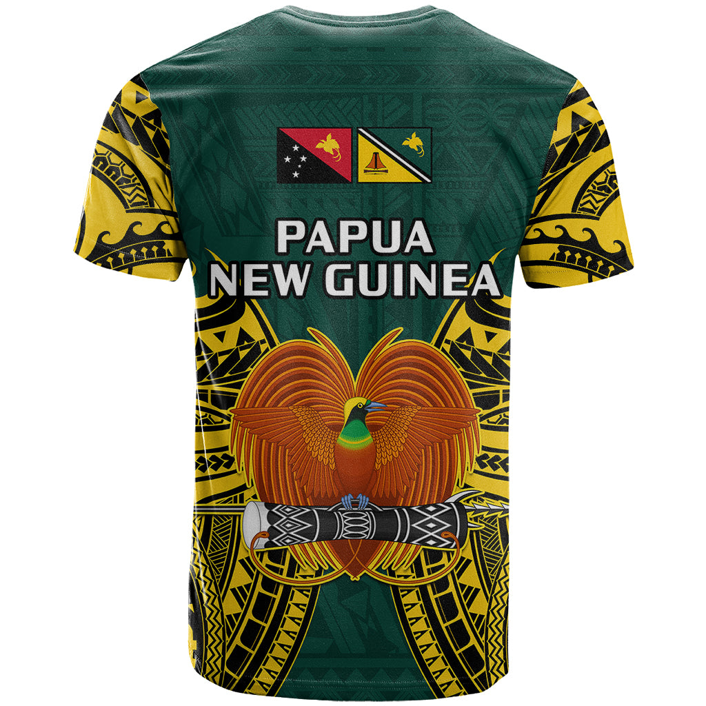 Papua New Guinea T Shirt Jiwaka Province Mix Coat Of Arms Polynesian Art - Wonder Print Shop