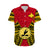 Papua New Guinea Hawaiian Shirt National Capital District Mix Coat Of Arms Polynesian Art - Wonder Print Shop