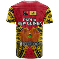 Papua New Guinea T Shirt National Capital District Mix Coat Of Arms Polynesian Art - Wonder Print Shop