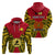 Custom Papua New Guinea Hoodie National Capital District Mix Coat Of Arms Polynesian Art - Wonder Print Shop