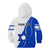 (Custom Personalised) Israel Independence Day Kid Hoodie Yom Haatzmaut Curvel Style - Wonder Print Shop