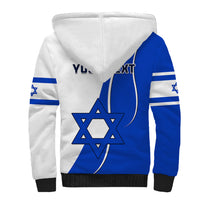 (Custom Personalised) Israel Independence Day Sherpa Hoodie Yom Haatzmaut Curvel Style - Wonder Print Shop