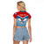 (Custom Personalised) West Papua Raglan Cropped T Shirt Coat Of Arms And Morning Star Flag - Wonder Print Shop