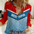 (Custom Personalised) West Papua Women Casual Shirt Coat Of Arms And Morning Star Flag - Wonder Print Shop