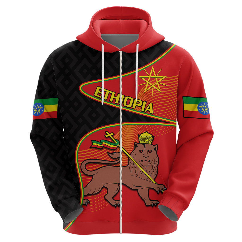 Ethiopia Derg Downfall Day Hoodie Ethiopian Lion of Judah - Wonder Print Shop