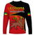 Ethiopia Derg Downfall Day Long Sleeve Shirt Ethiopian Lion of Judah - Wonder Print Shop