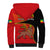 Ethiopia Derg Downfall Day Sherpa Hoodie Ethiopian Lion of Judah - Wonder Print Shop