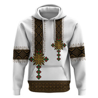 Ethiopia Hoodie Ethiopian Tilet With African Pattern Ver.01 - Wonder Print Shop