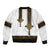 Ethiopia Sleeve Zip Bomber Jacket Ethiopian Tilet With African Pattern Ver.01 - Wonder Print Shop
