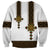 Ethiopia Sweatshirt Ethiopian Tilet With African Pattern Ver.01 - Wonder Print Shop
