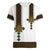 Ethiopia Women V Neck T Shirt Ethiopian Tilet With African Pattern Ver.01 - Wonder Print Shop