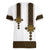 Ethiopia Women V Neck T Shirt Ethiopian Tilet With African Pattern Ver.01 - Wonder Print Shop