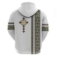 Ethiopia Hoodie Ethiopian Tilet With African Pattern Ver.02 - Wonder Print Shop