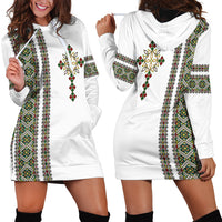 Ethiopia Hoodie Dress Ethiopian Tilet With African Pattern Ver.02 - Wonder Print Shop