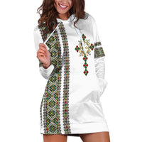 Ethiopia Hoodie Dress Ethiopian Tilet With African Pattern Ver.02 - Wonder Print Shop