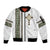 Ethiopia Sleeve Zip Bomber Jacket Ethiopian Tilet With African Pattern Ver.02 - Wonder Print Shop