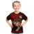Tonga Fathers Day Kid T Shirt Black Tongan Ngatu I Love You Dad - Wonder Print Shop