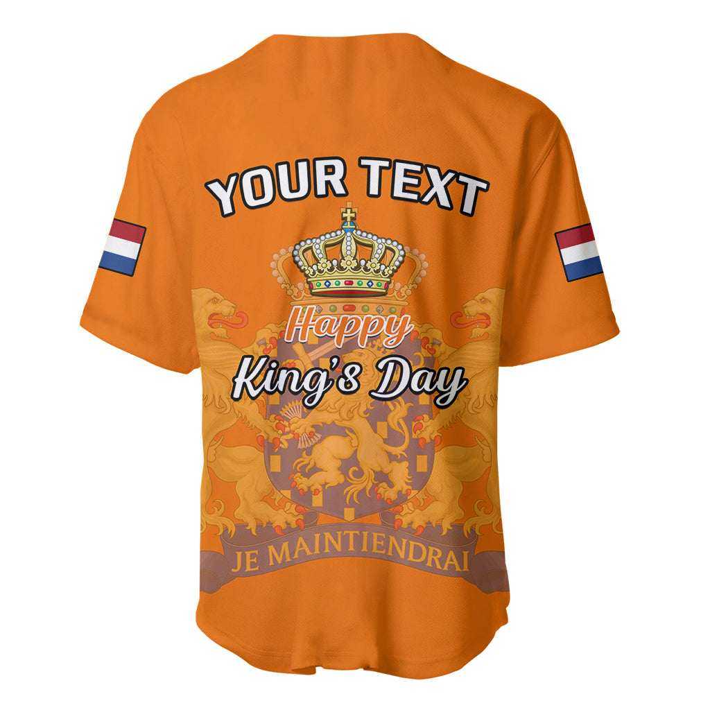 Netherlands Kings Day Baseball Jersey Gelukkige Koningsdag Ver.02 - Wonder Print Shop