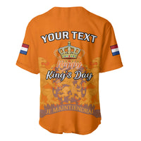 Netherlands Kings Day Baseball Jersey Gelukkige Koningsdag Ver.02 - Wonder Print Shop