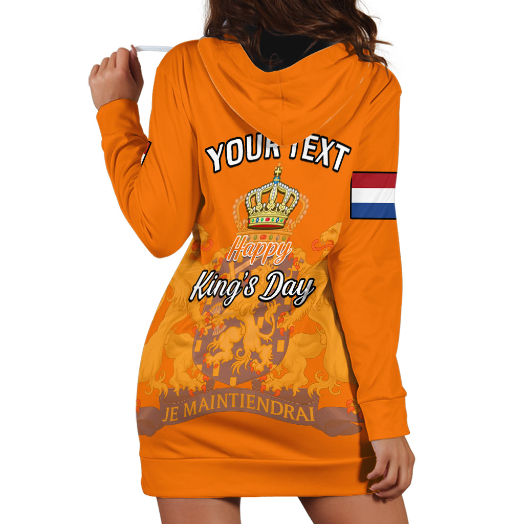 Netherlands Kings Day Hoodie Dress Gelukkige Koningsdag Ver.02 - Wonder Print Shop