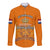 Netherlands Kings Day Long Sleeve Button Shirt Gelukkige Koningsdag Ver.02 - Wonder Print Shop